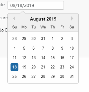 datepicker